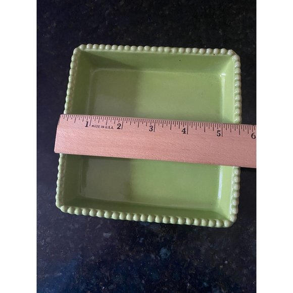 Real Home 6" Green Beverage Napkin Holder and Holiday Napkins - Picture 3 of 9